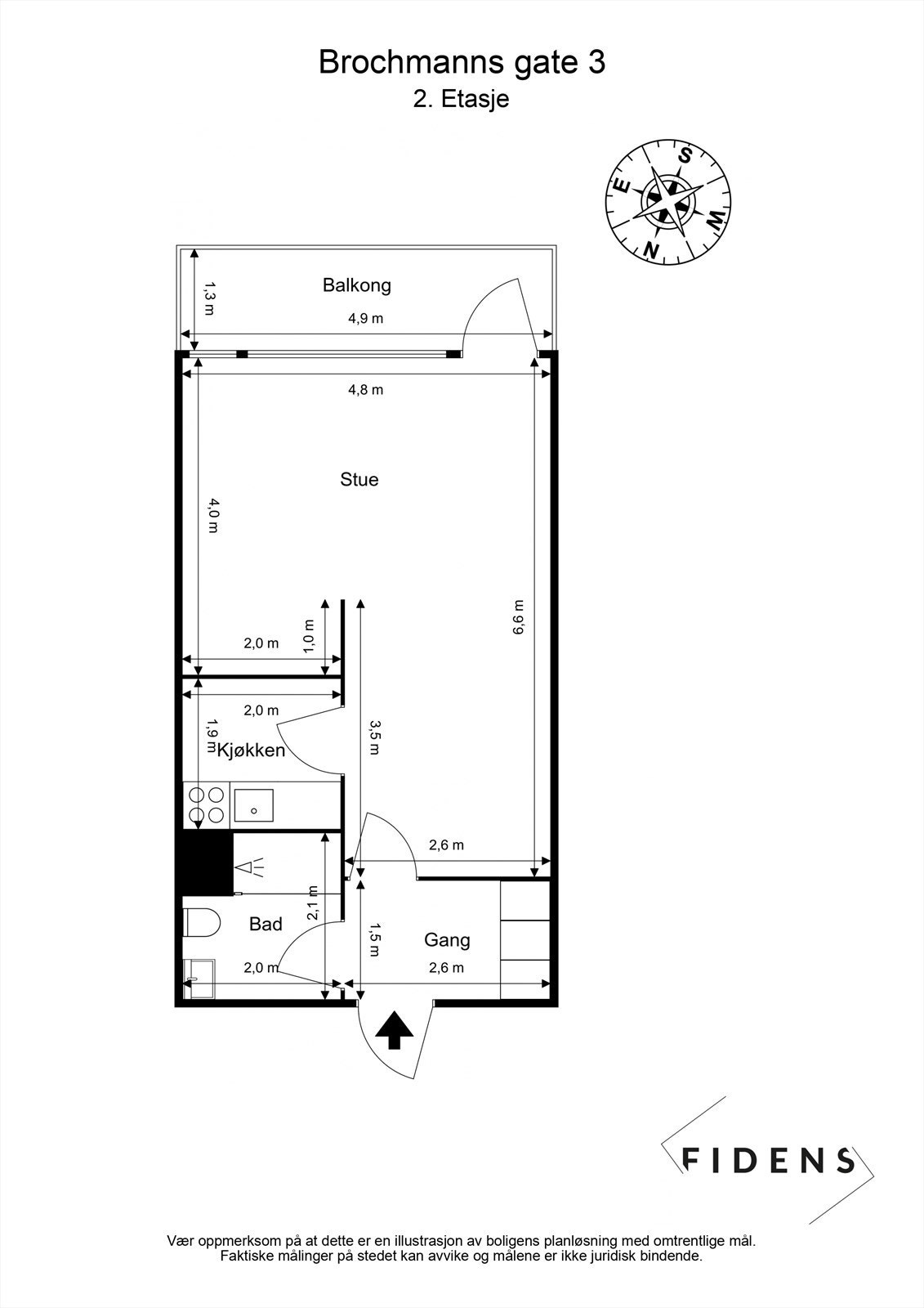 Plantegning. Galleribilde