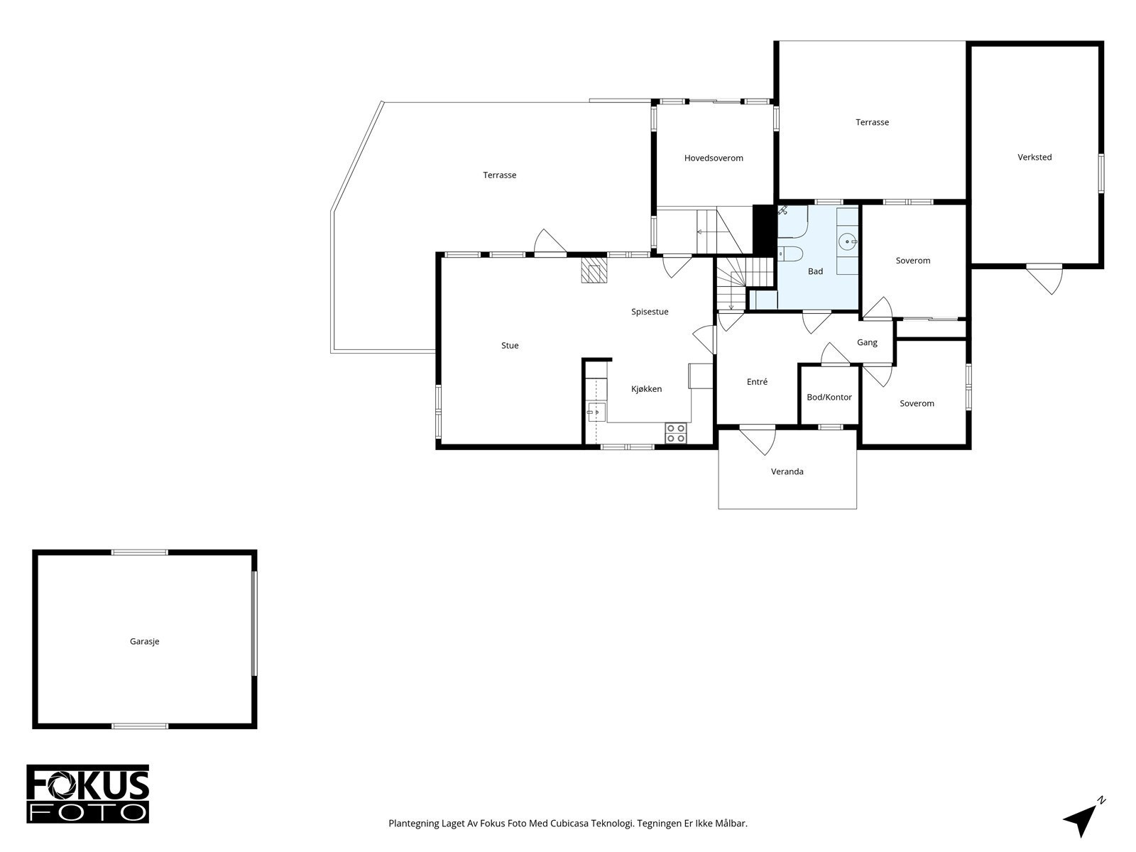 1 etasje. Galleribilde