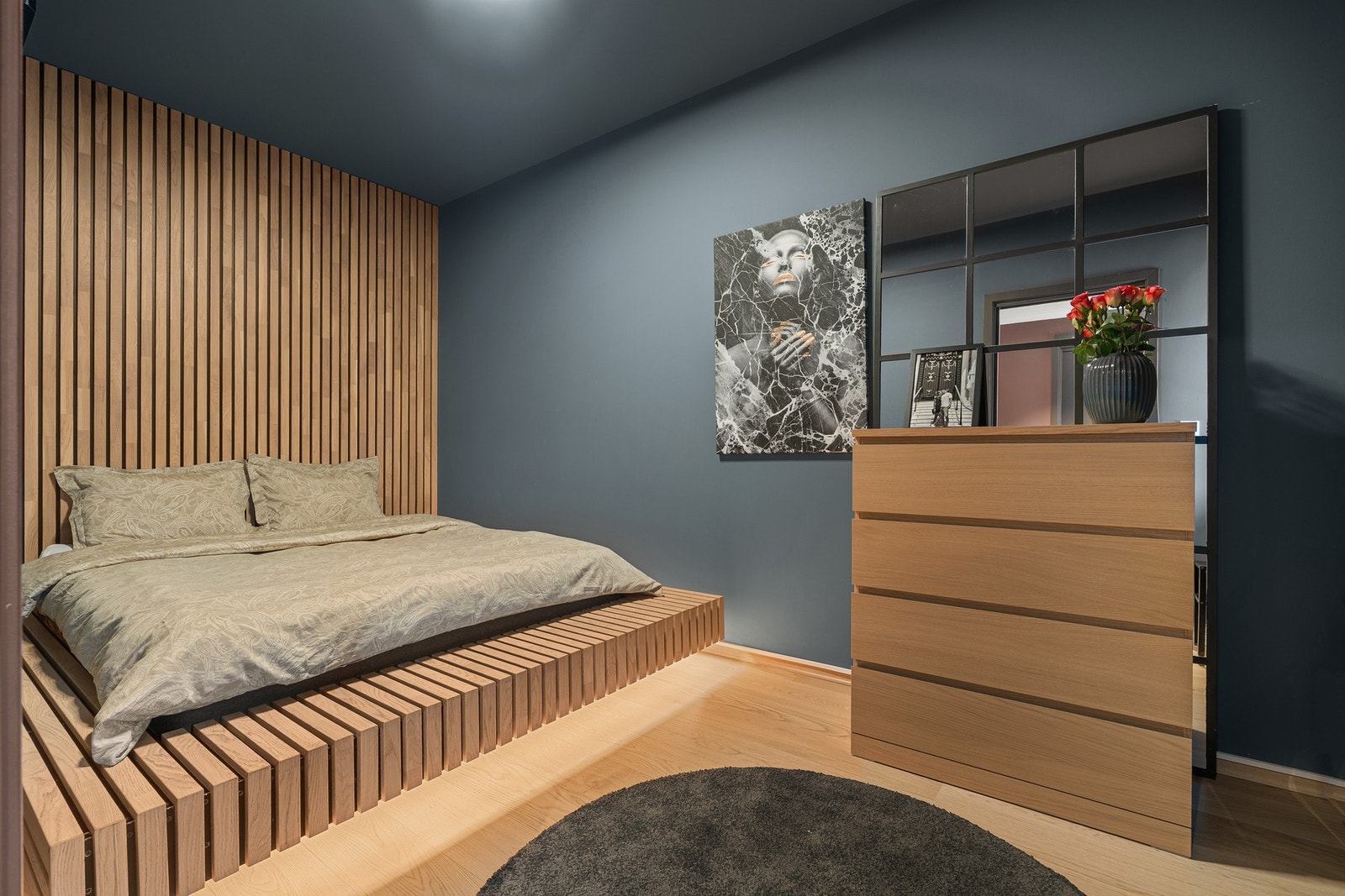 Hovedsoverom på 10,5 m². Galleribilde