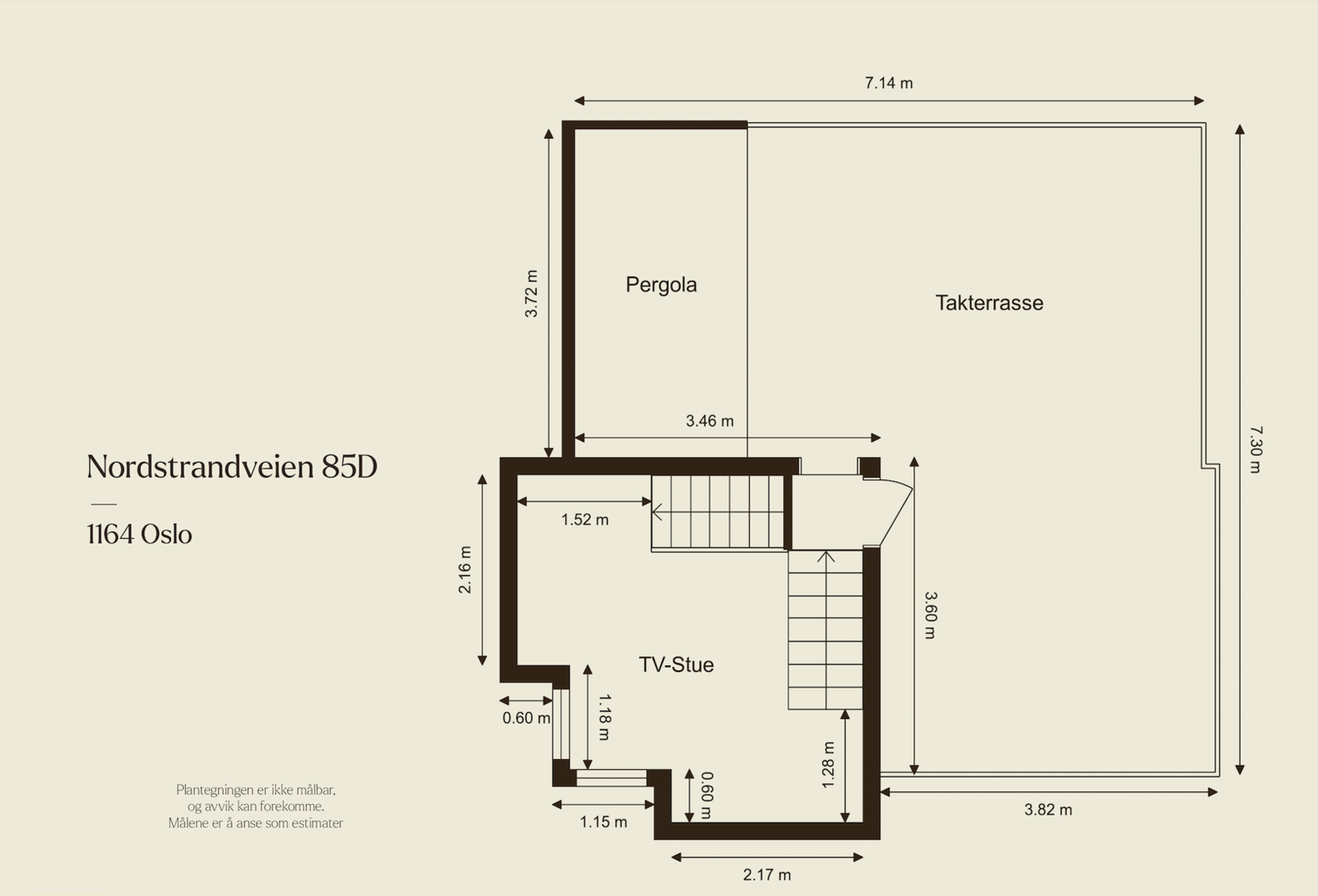 Plantegning 3. etasje. Galleribilde