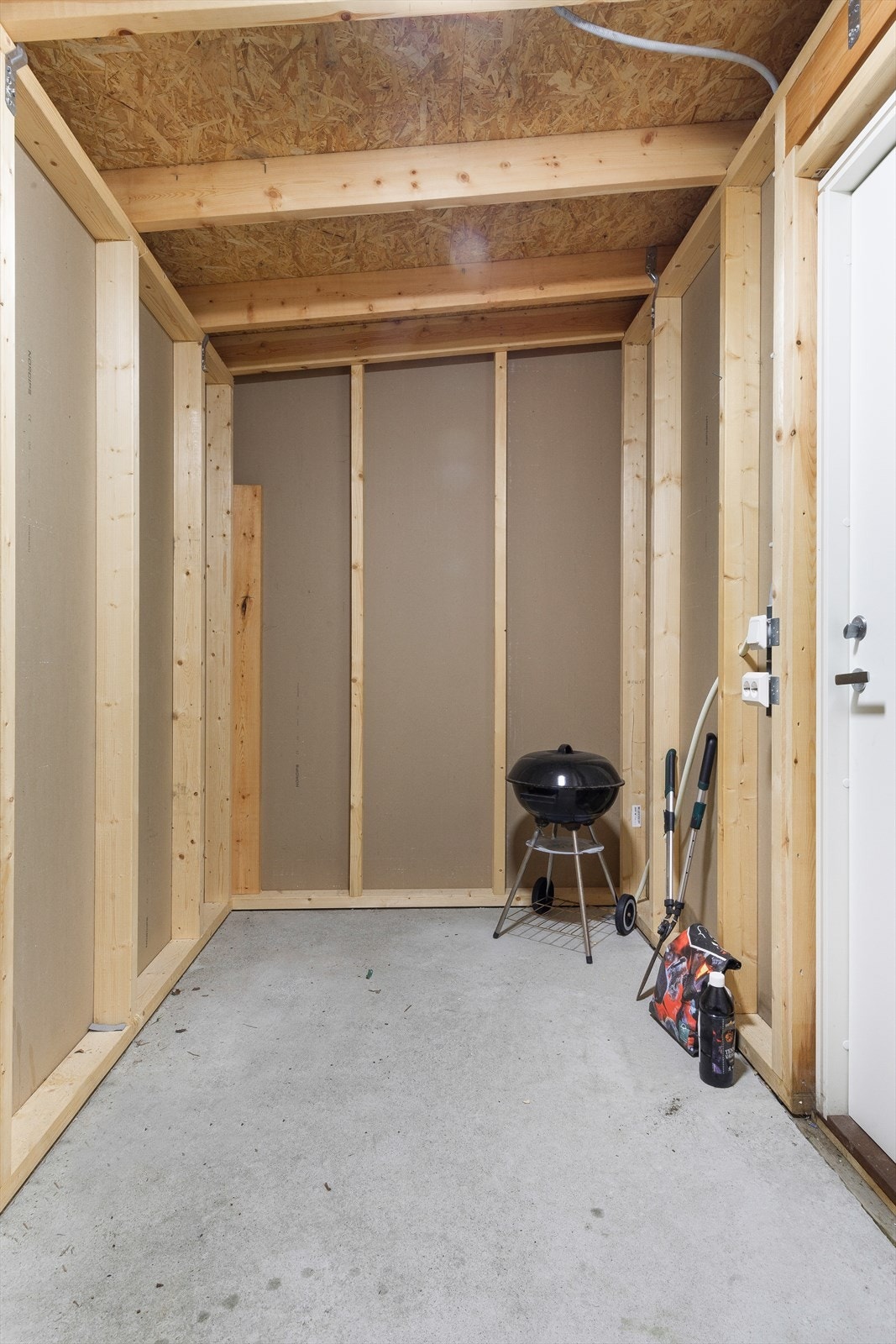 Utvendig bod/sportsbod. Galleribilde