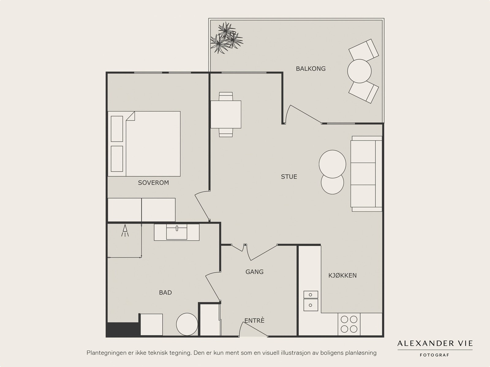 Plantegning. Galleribilde