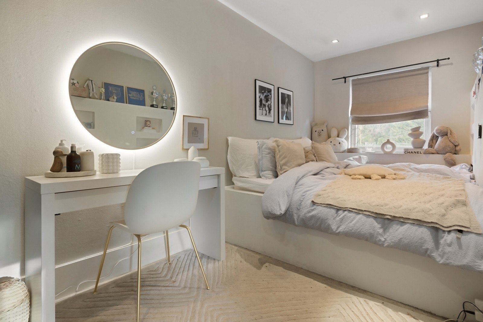 Soverommet i hovedetasjen er av god størrelse. Galleribilde