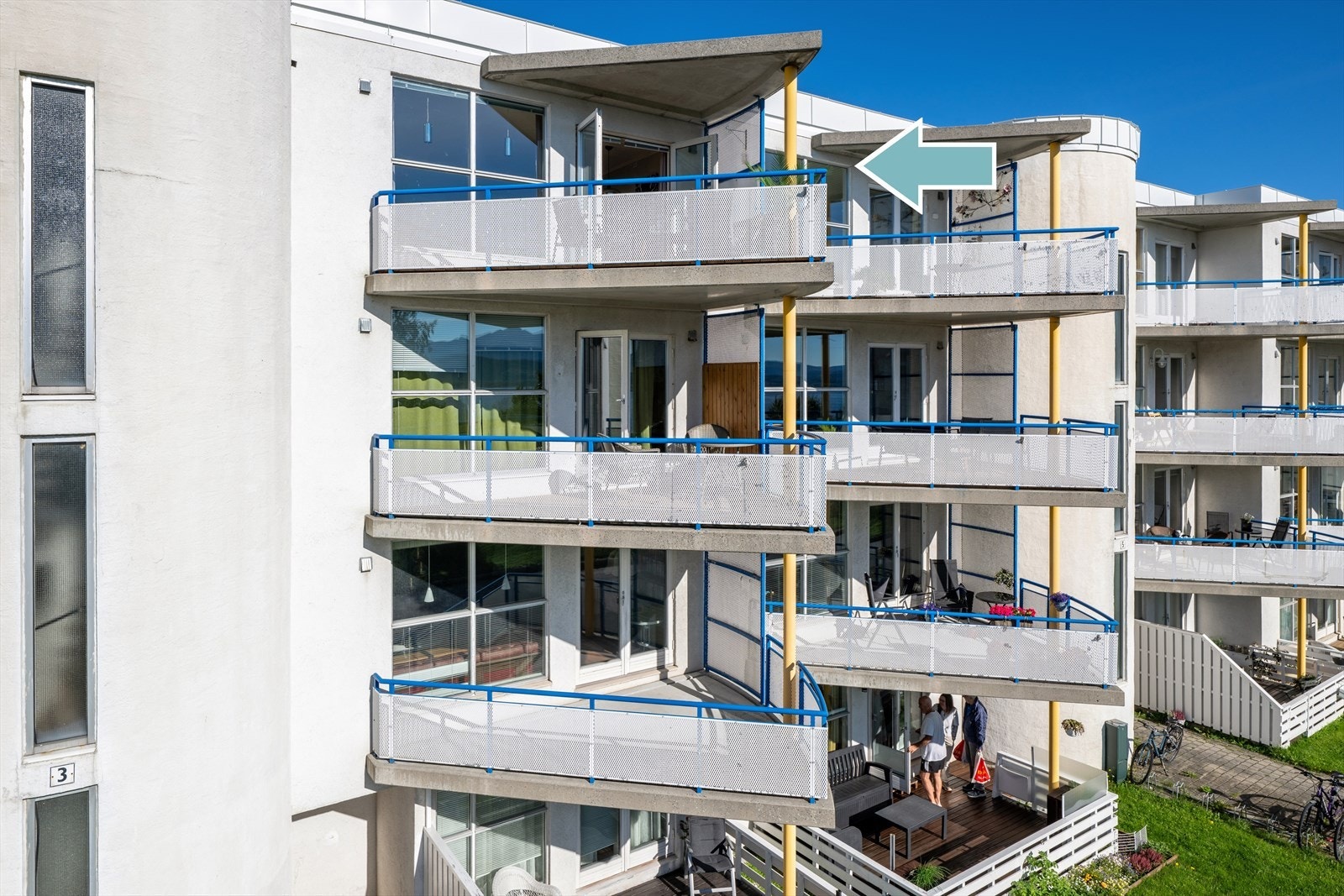 4-roms toppleilighet med spektakulær utsikt! Galleribilde