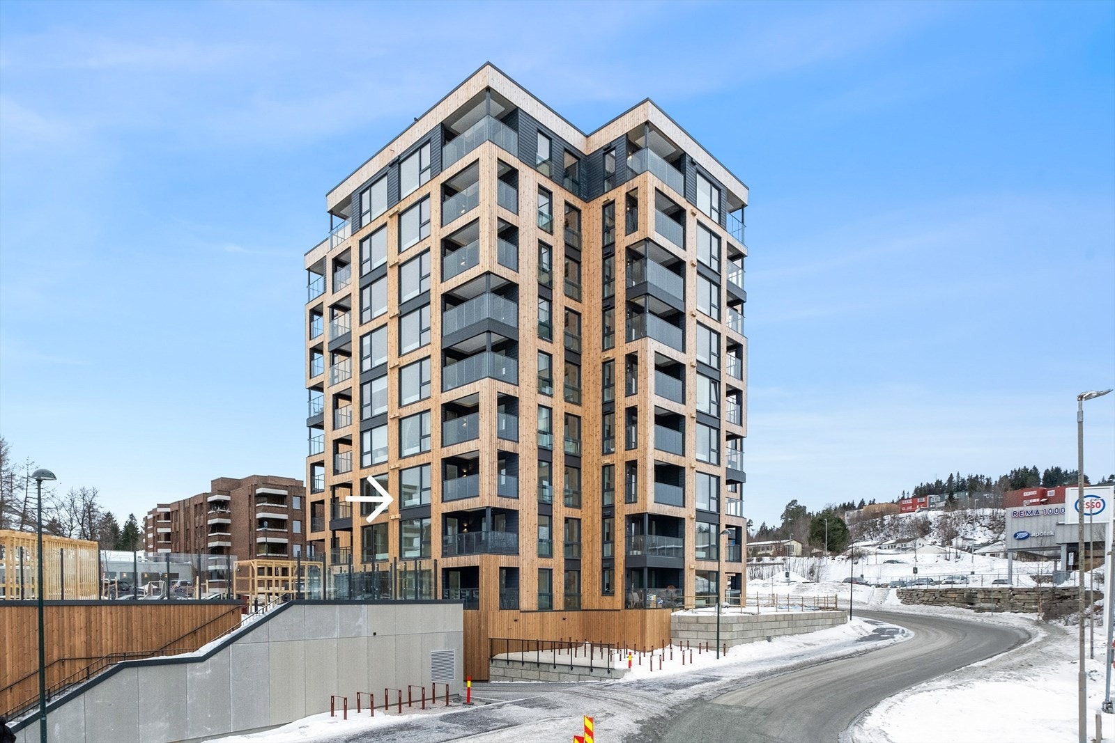 Velkommen til Saupstad Torg! Foto: Michael Nøstvik Eid Galleribilde