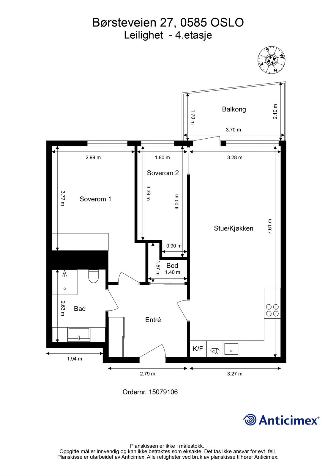 Plantegning. Galleribilde