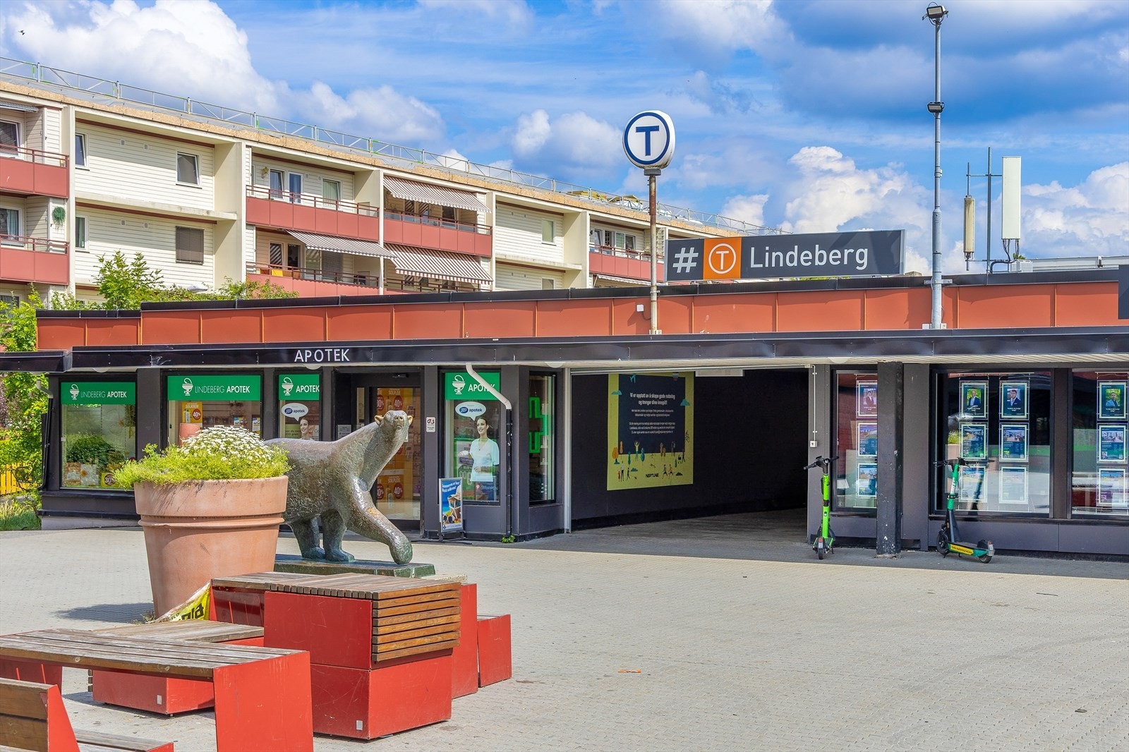 Nærområdet - Lindeberg t-bane Galleribilde