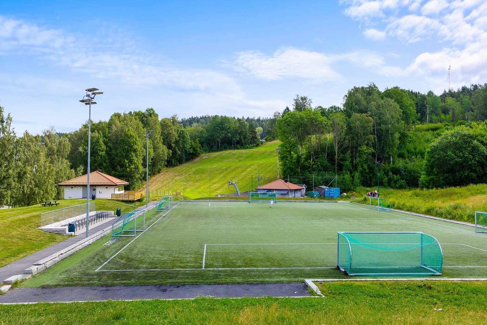 Jeriko kunstgress med Jerikobakken Galleribilde