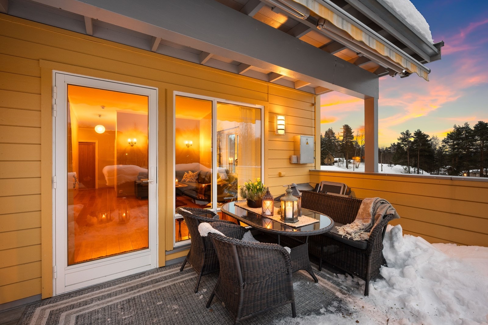 Fra terrassen som er på ca 34 kvm Galleribilde