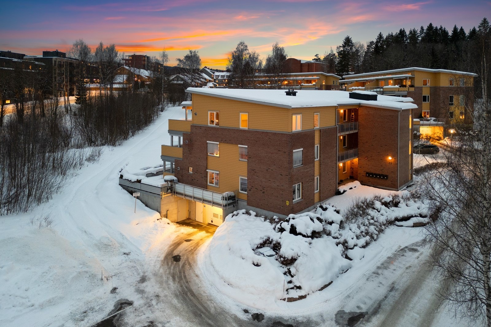 Beste interne beliggenhet - topp og ende Galleribilde