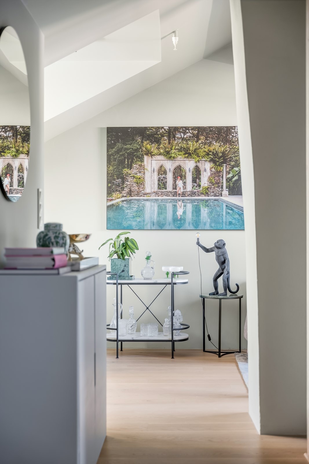 I 2022 ble leiligheten presentert i en boligreportasje i flere av landets største aviser. Galleribilde