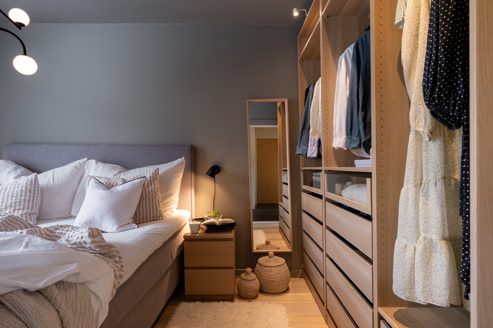 Hovedsoverom, detalj. Galleribilde