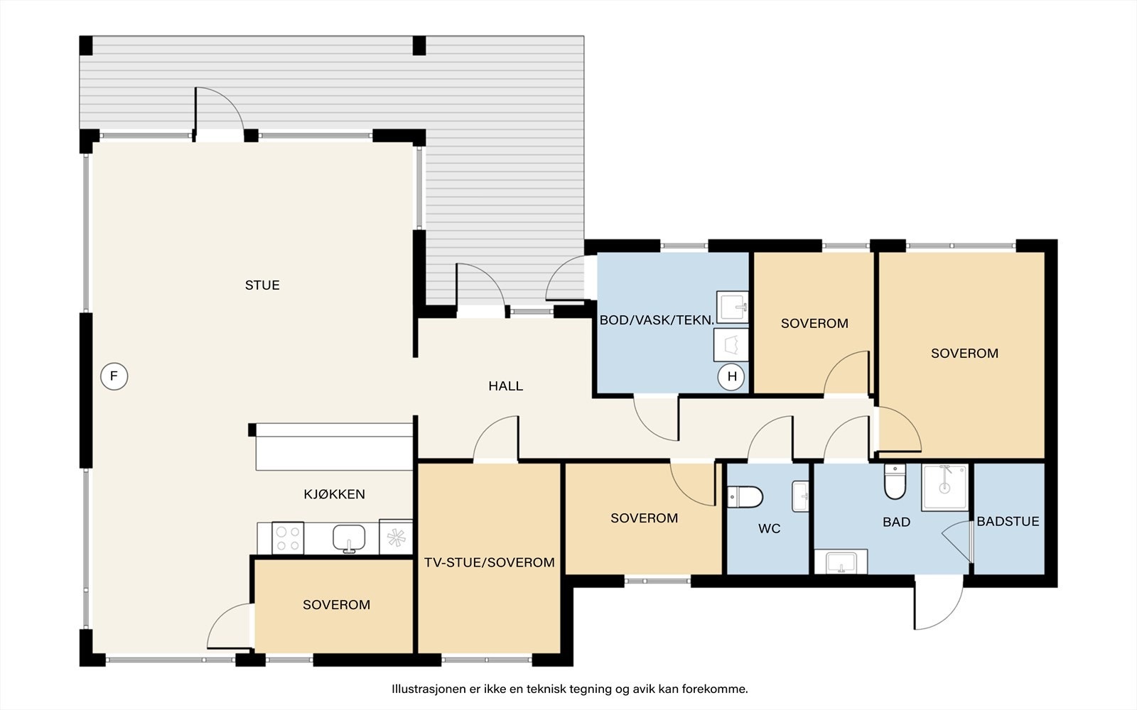 Plantegning. Galleribilde