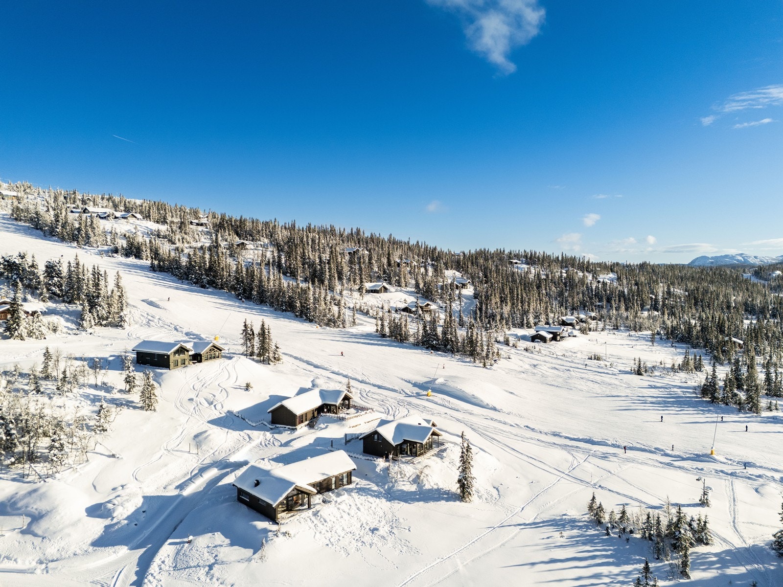 Haglebu er en attraktiv og populær helårsdestinasjon som byr på vakre naturopplevelser hele året. Galleribilde