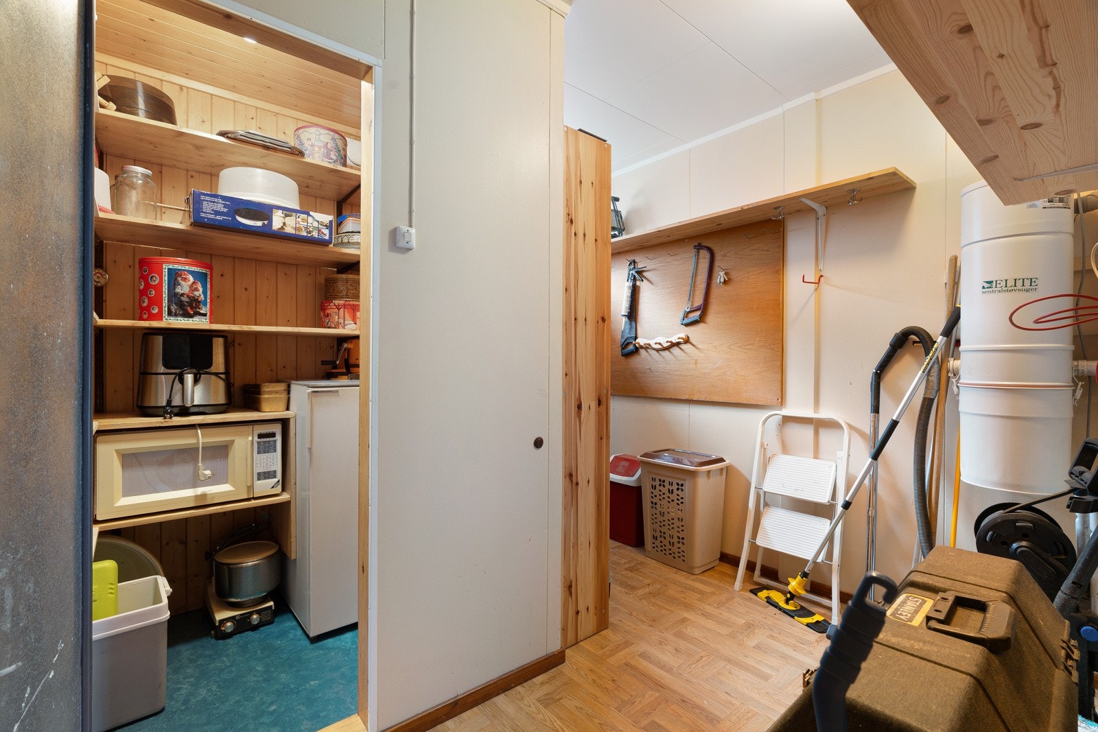 Lagringsplass i 2 boder.