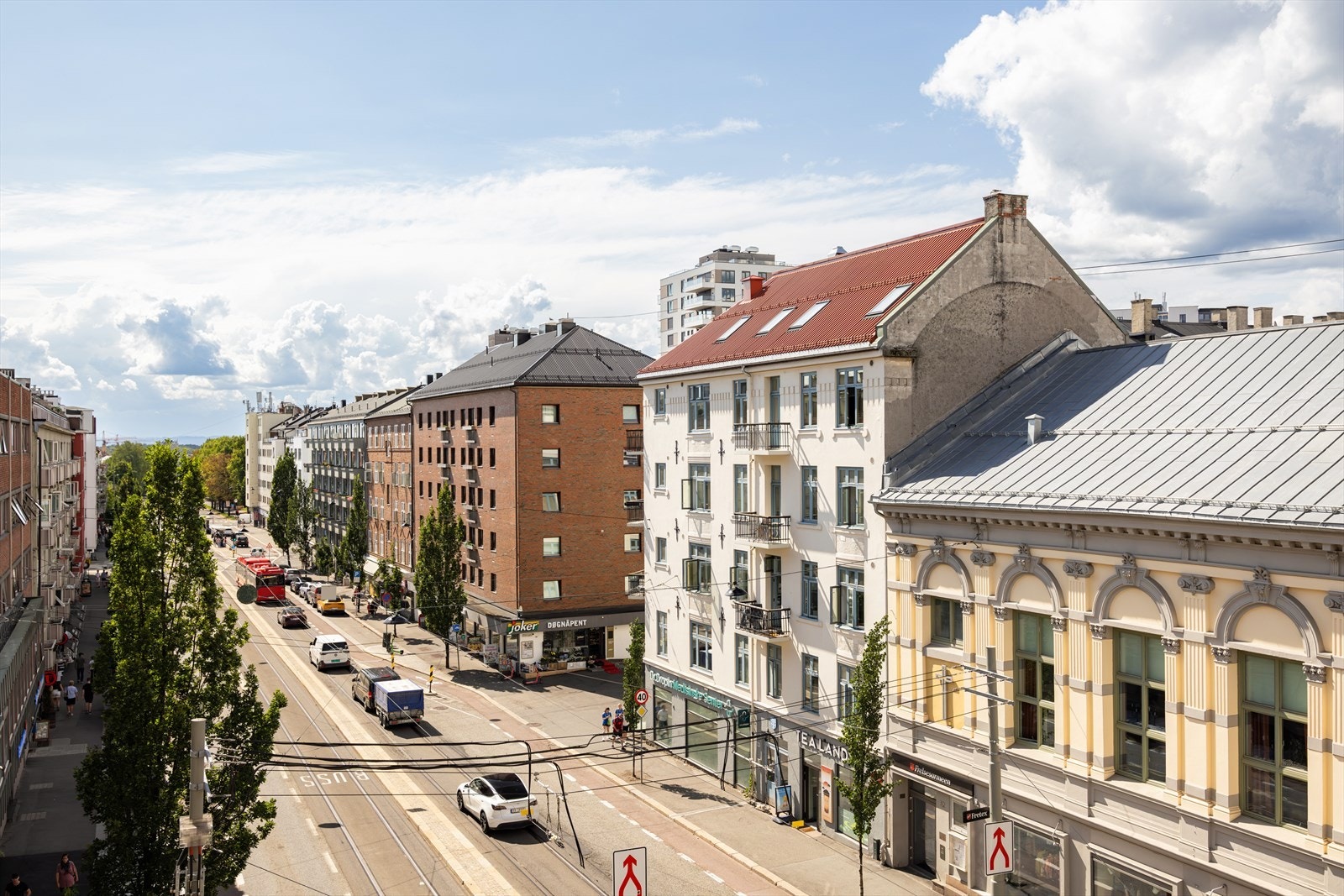 Gatemiljø. Galleribilde