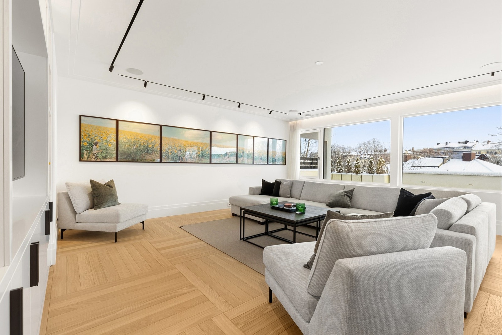 Leiligheten har en meget funkjsonell og god planløsning. Galleribilde