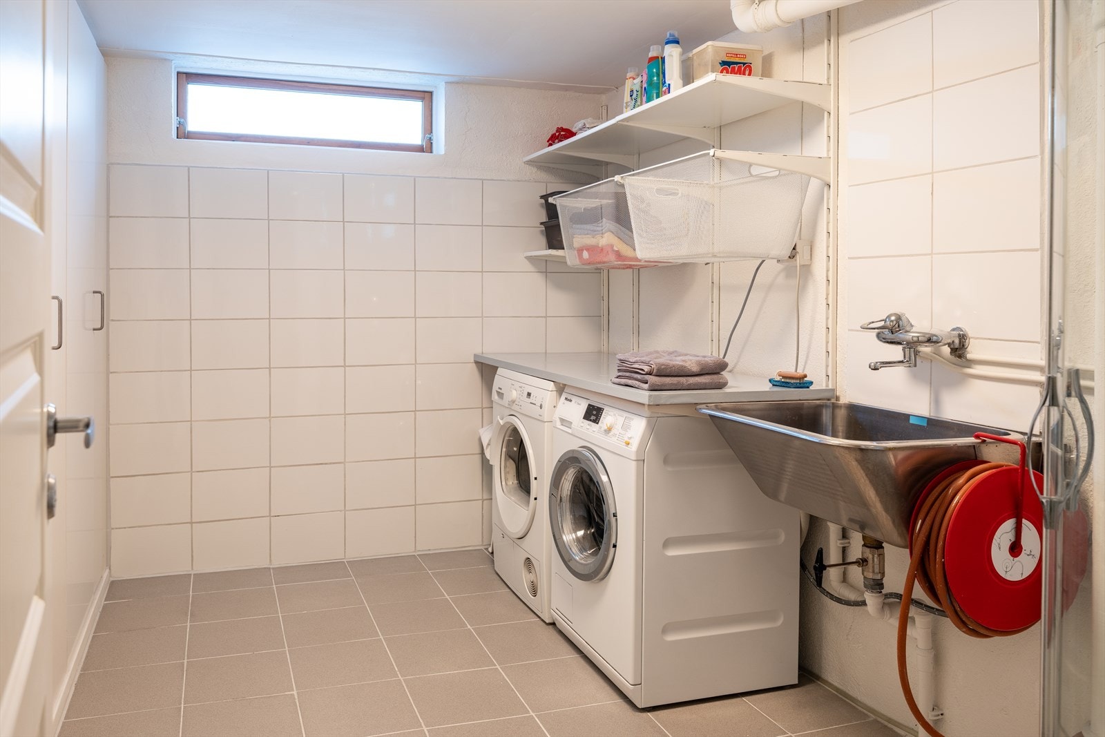 Vaskerommet er målt til hele 8,5m² Galleribilde