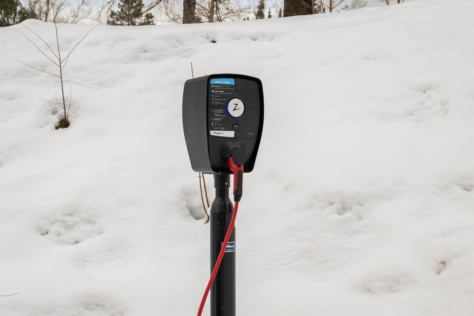 Muligheter for elbil-lading. Galleribilde