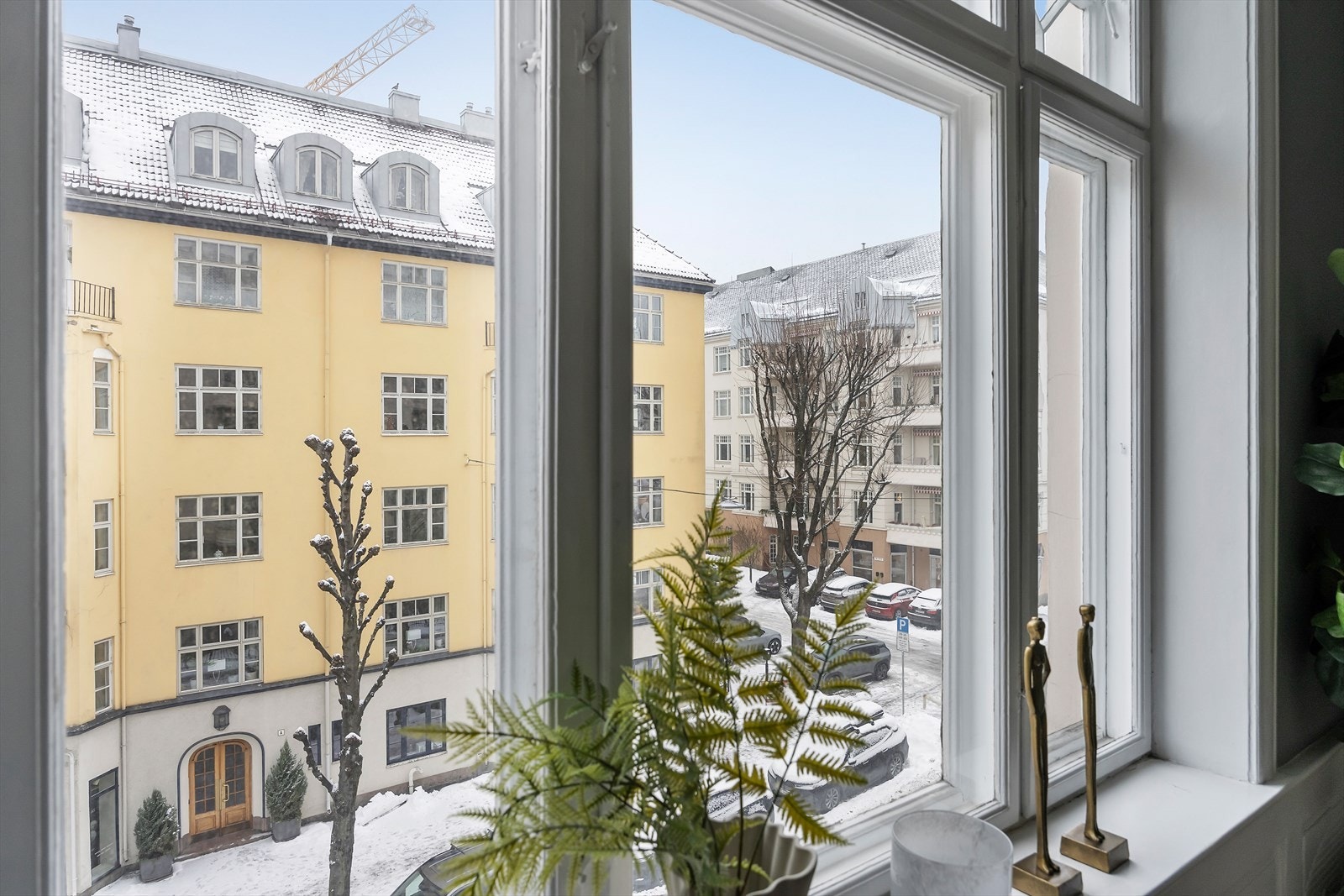 Utsikten fra kjøkkenet. Galleribilde