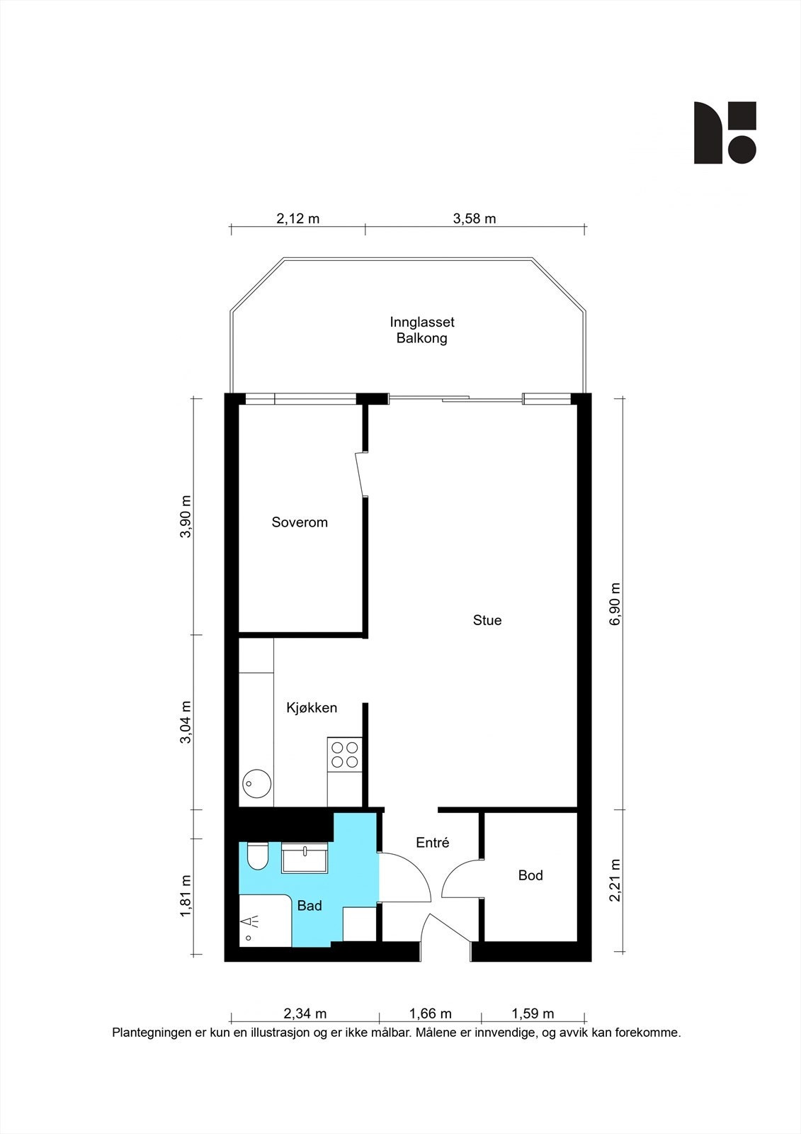 Plantegning. Galleribilde