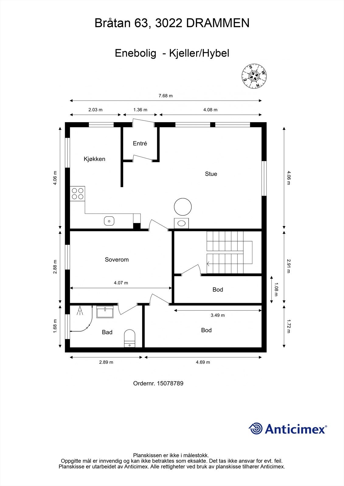Plantegning - Kjeller Galleribilde