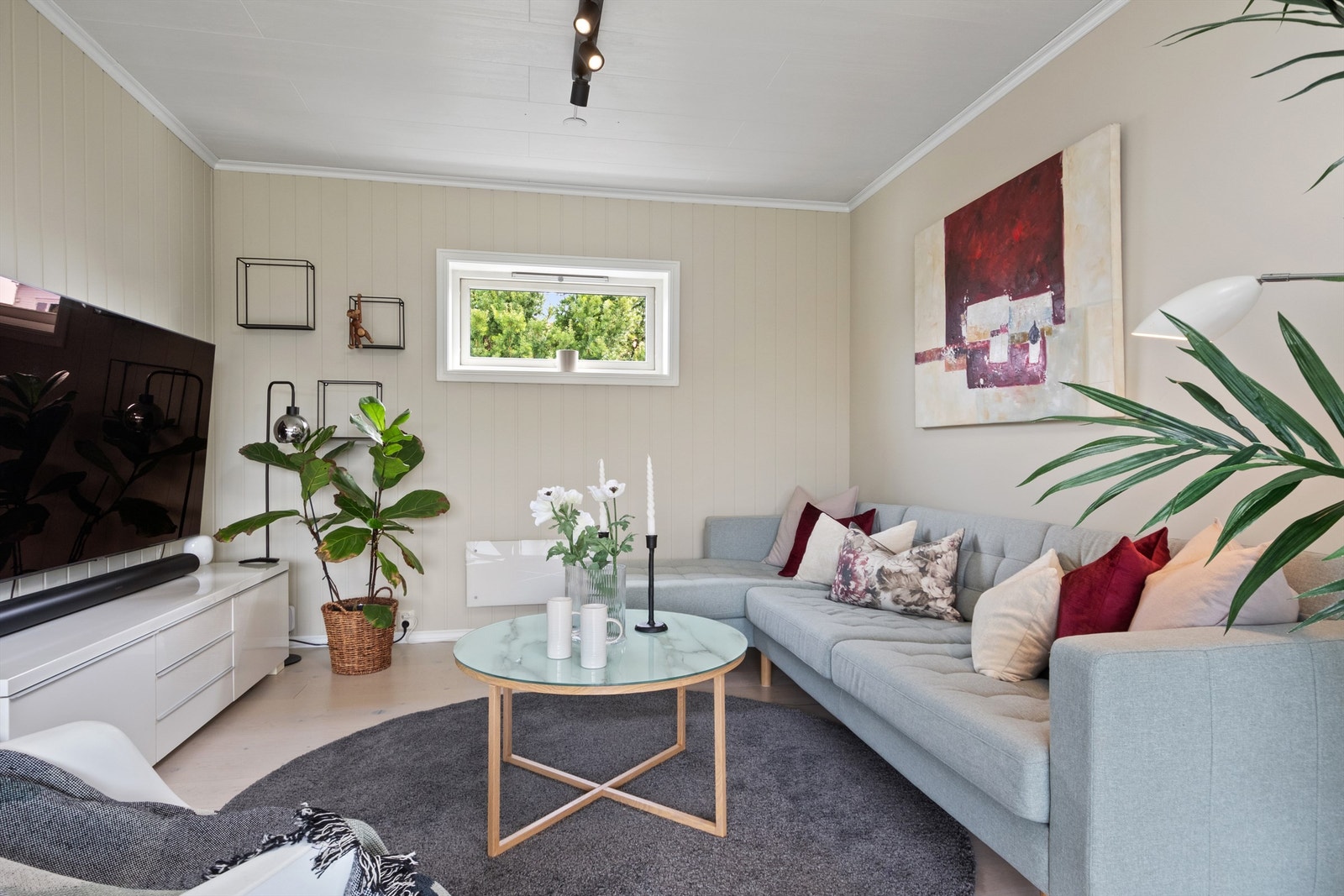 Hyggelig sofakrok. Galleribilde