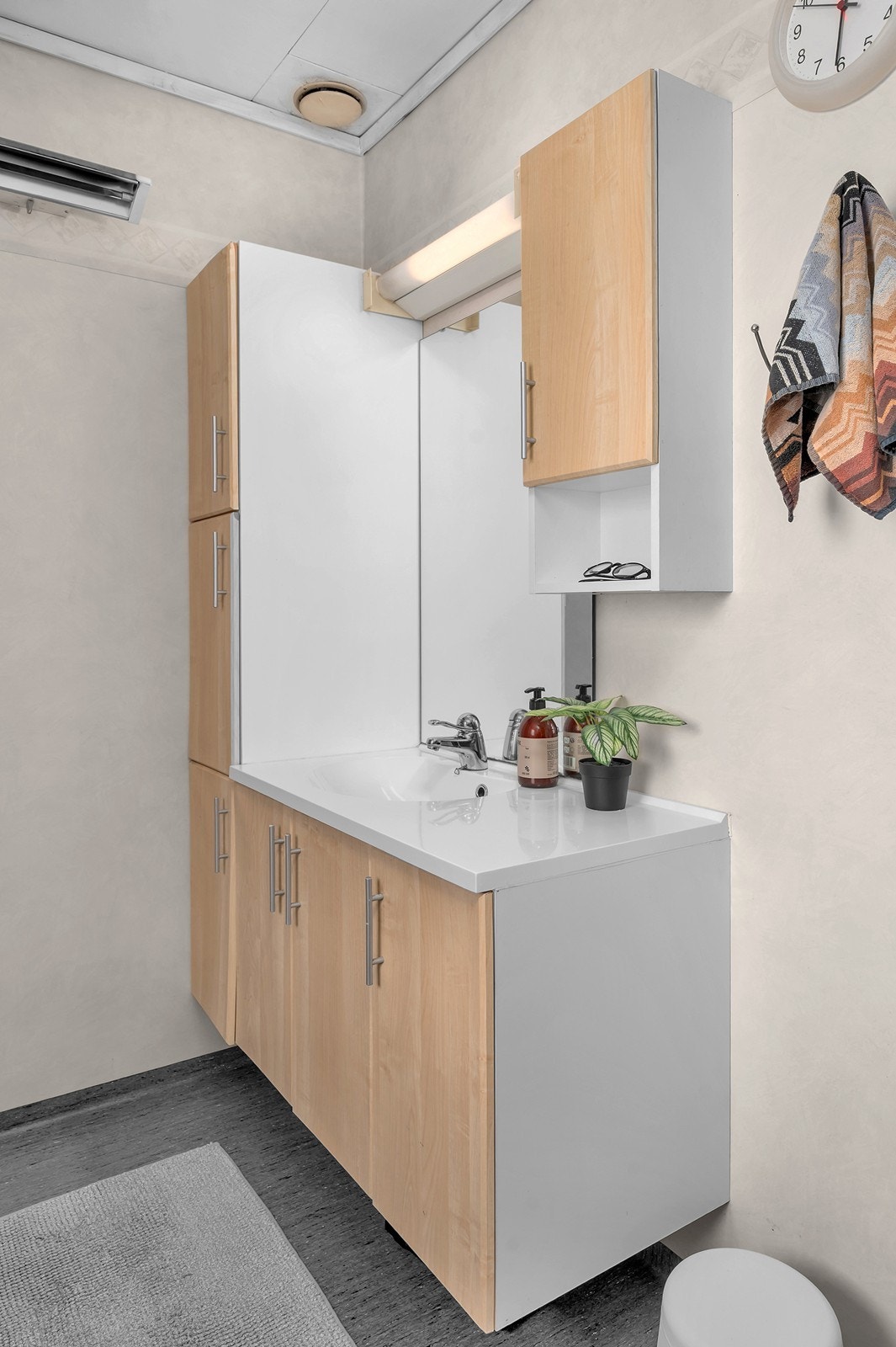 Naturlig ventilering på bad. Galleribilde