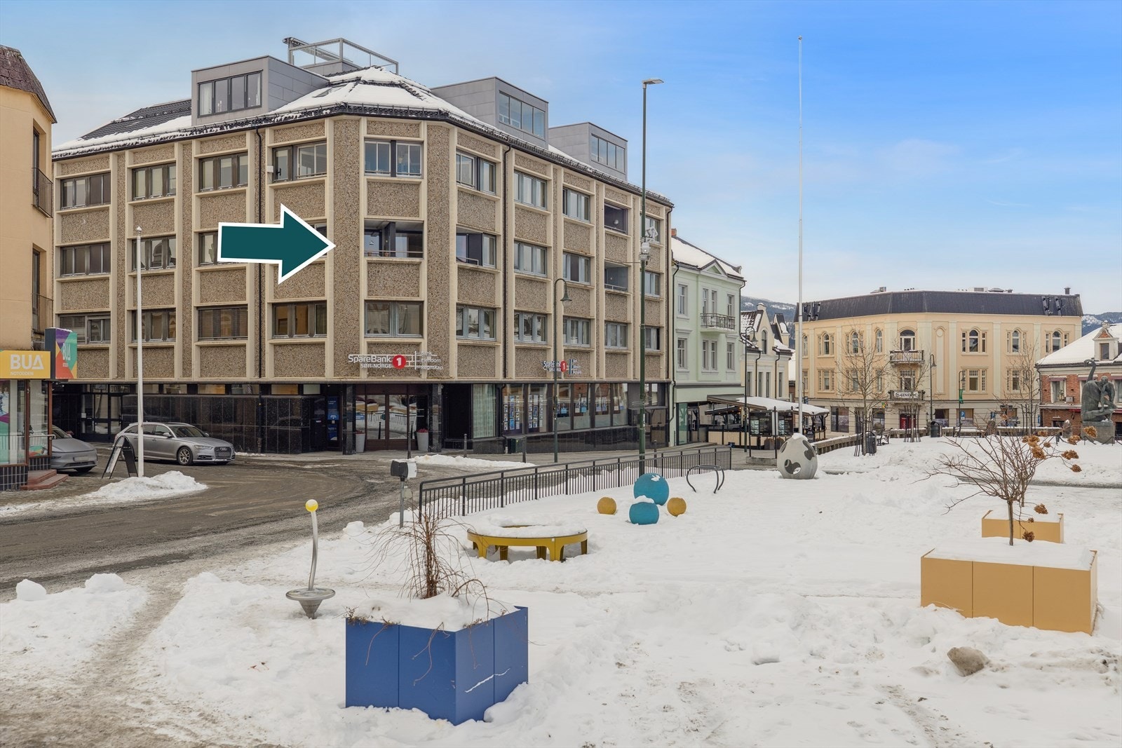 Velkommen til Torvet 3 - en spennende leilighet med en rekke sterke kvaliteter! Galleribilde