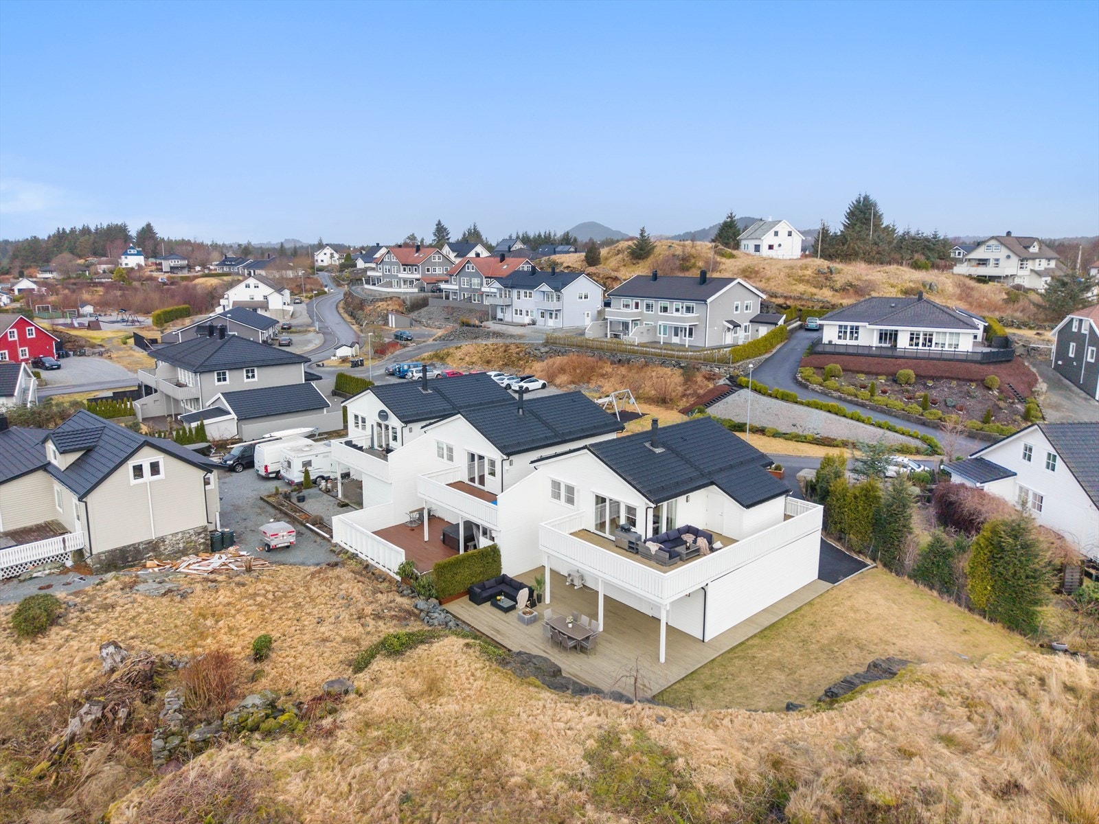 Området rundt eiendommen er i dag friområde. Galleribilde