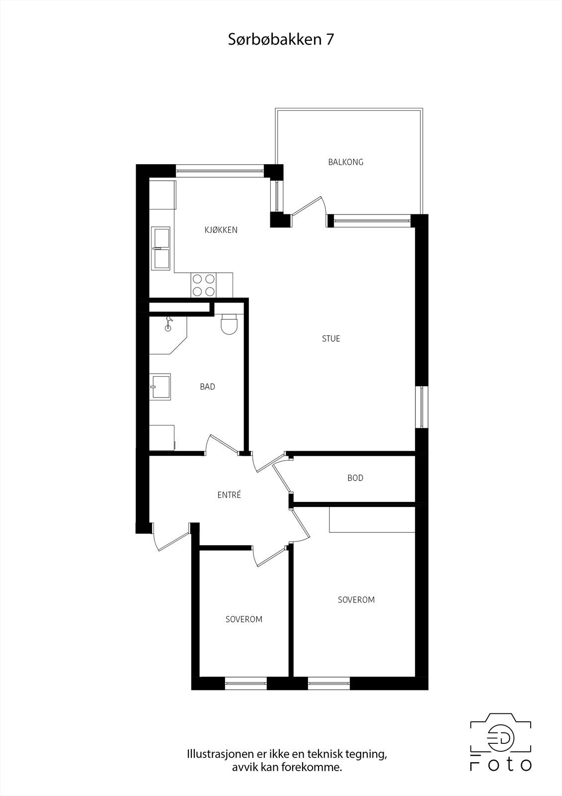 Leiligheten har en god planløsning med følgende rominndeling og flotte detaljer som skaper en god atmosfære: Galleribilde