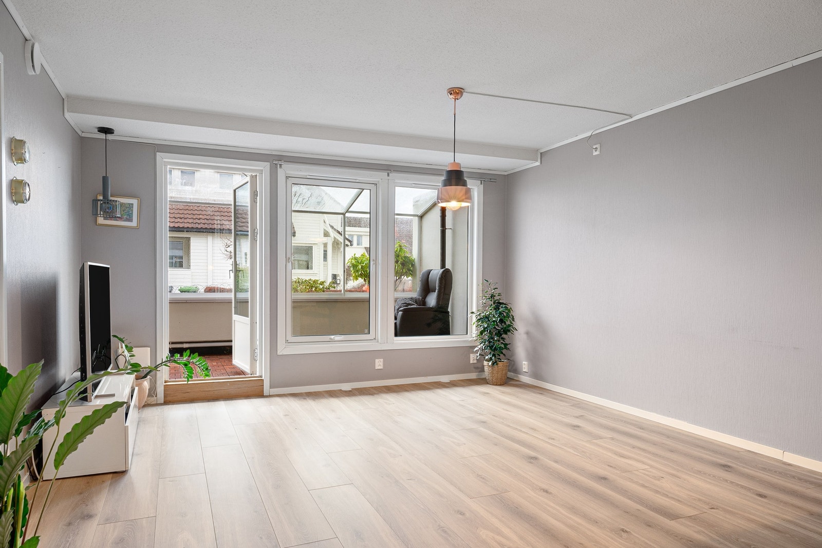 Leiligheten er utstyrt med nytt balansert ventilasjonsanlegg som sikrer et godt inneklima Galleribilde