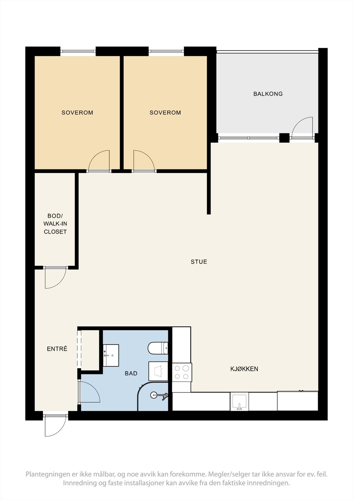 Plantegning. Galleribilde