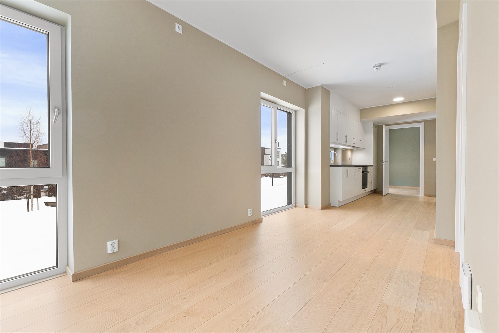 Leiligheten varmes opp med vannbåren gulvvarme, og er derfor meget energieffektiv. Galleribilde