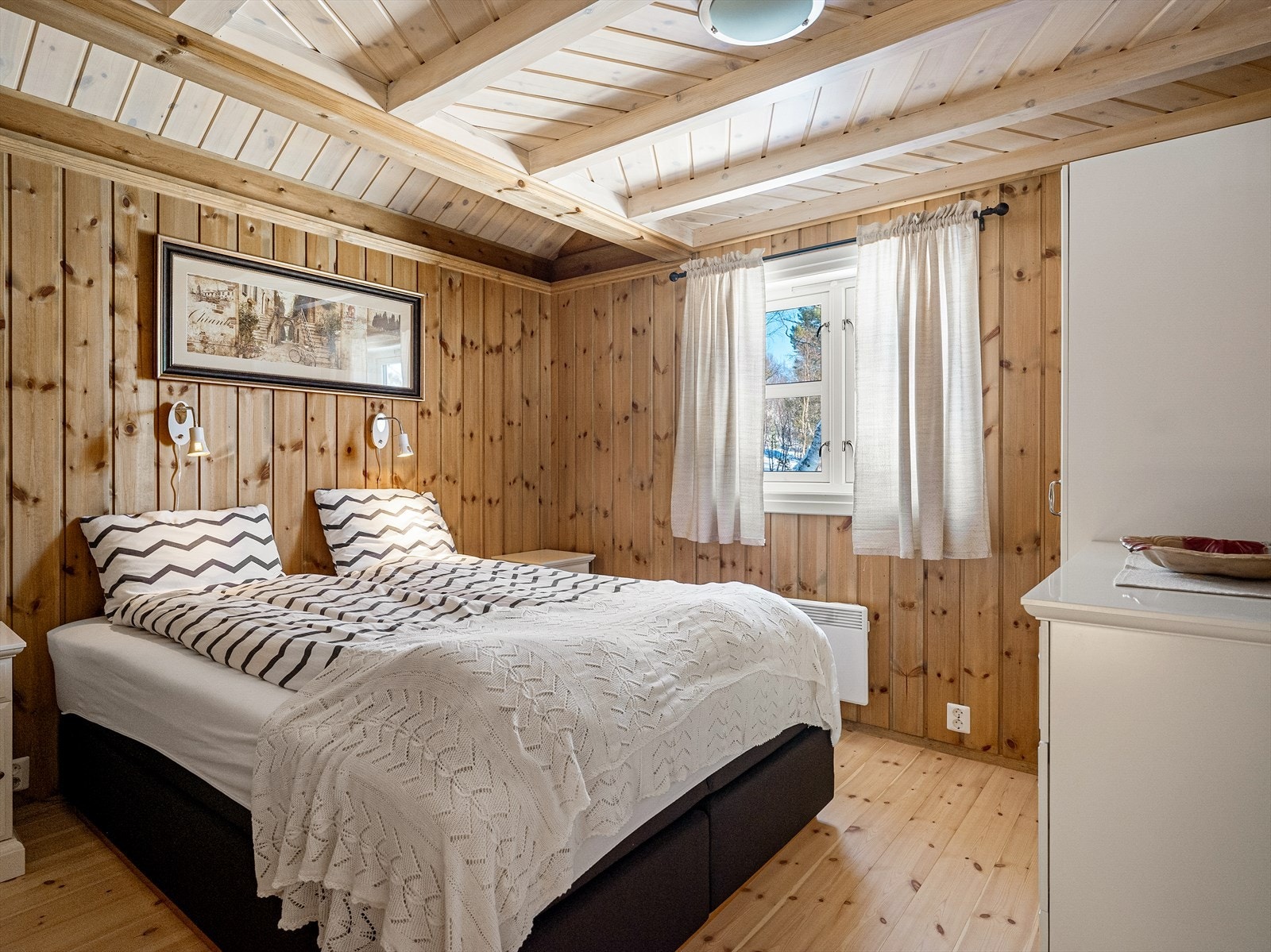 Hovedsoverommet måler 9 kvm. Galleribilde