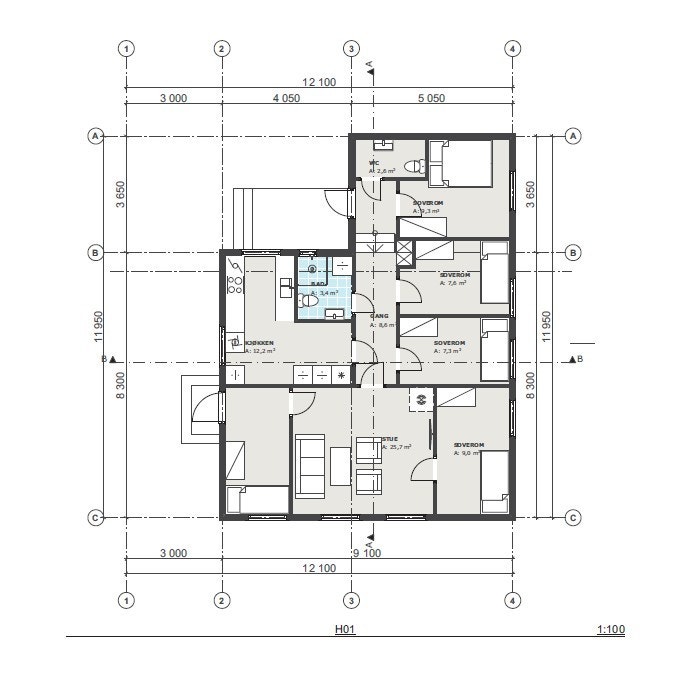 1. etasje Galleribilde