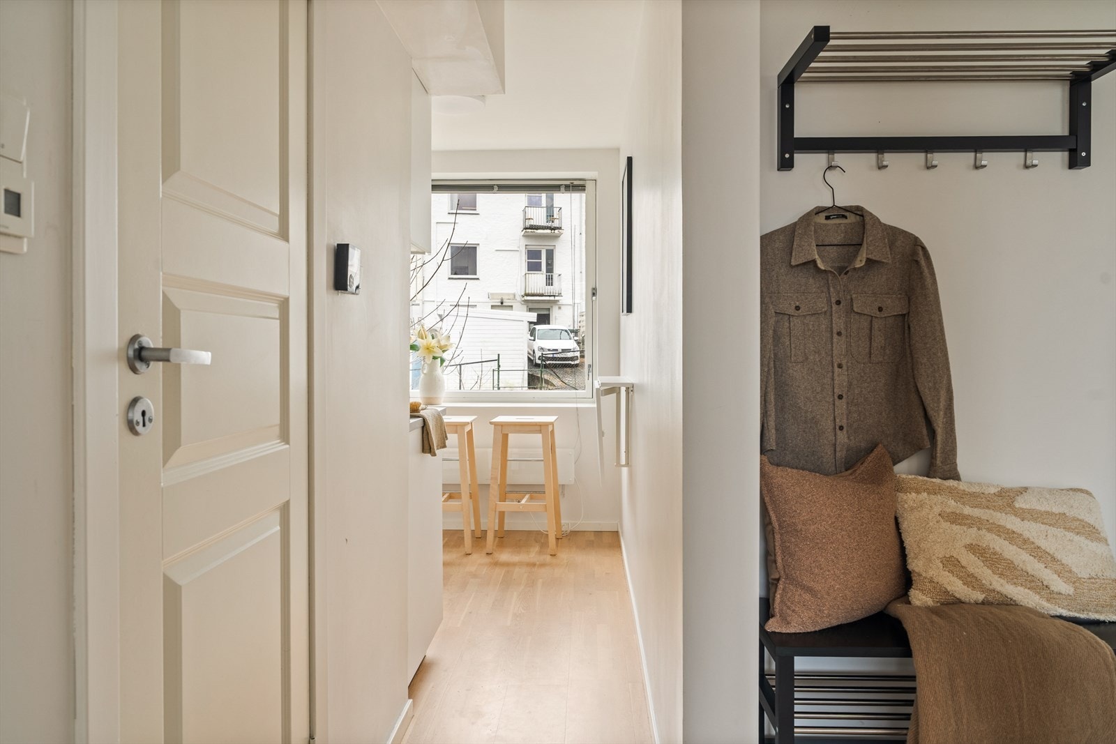 Vi går videre til leilighetens kjøkken. Galleribilde