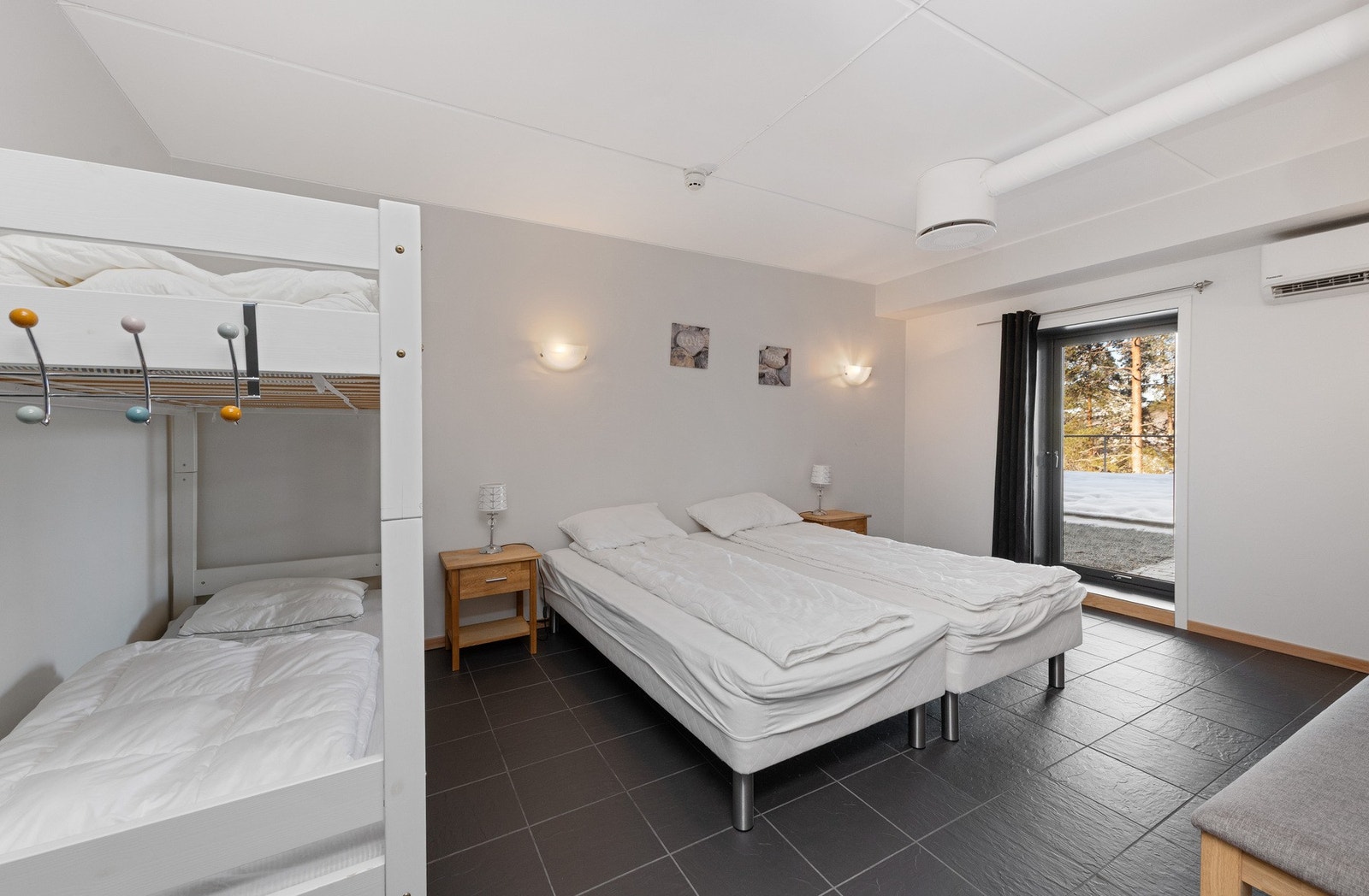 Har man gjester er det mulig å leie gjeste-leiligheten Galleribilde