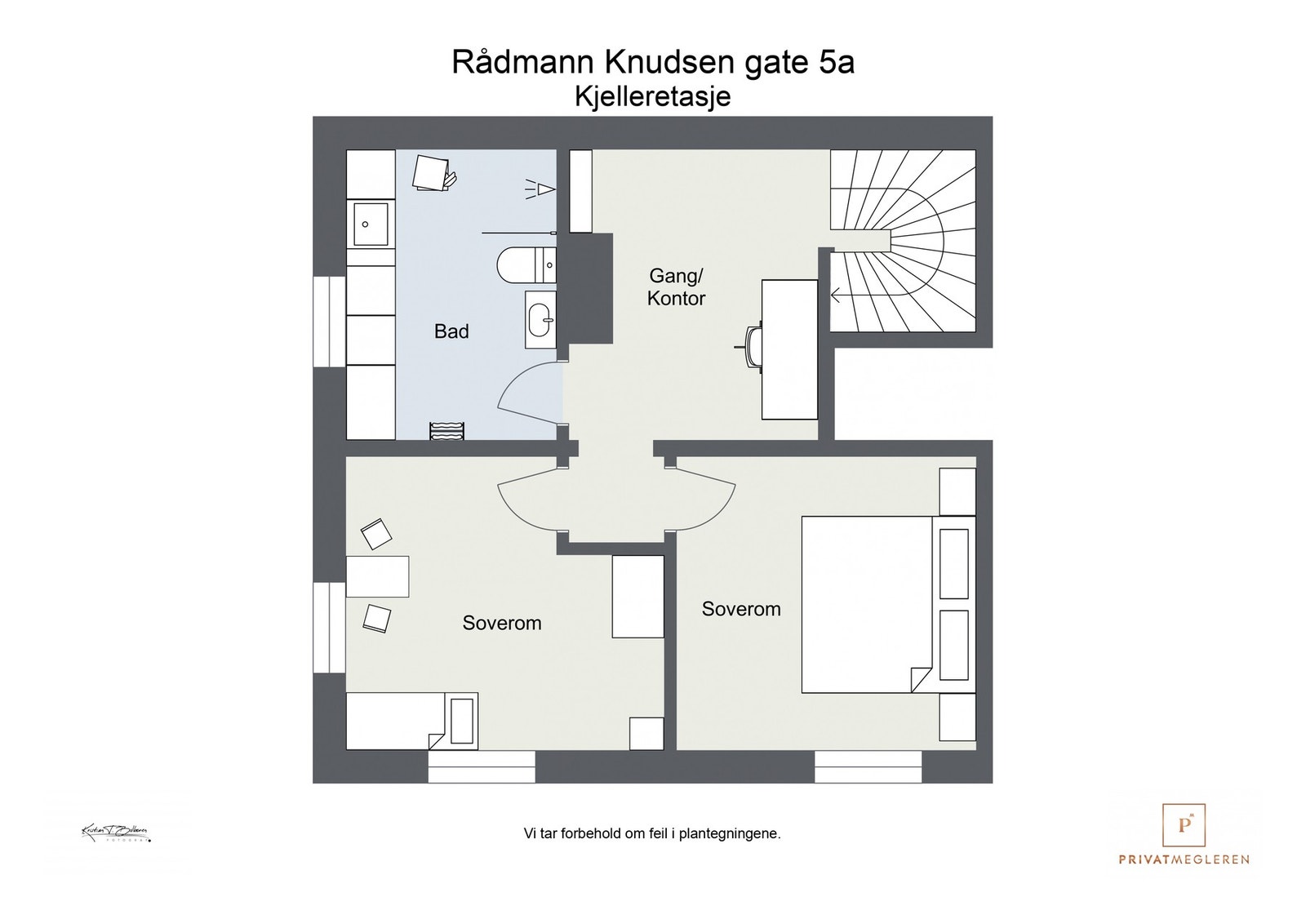 Plantegning kjeller Galleribilde