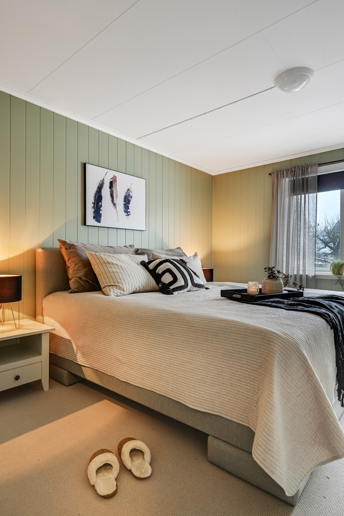 Det er god plass for dobbel seng på alle 4 soverom Galleribilde