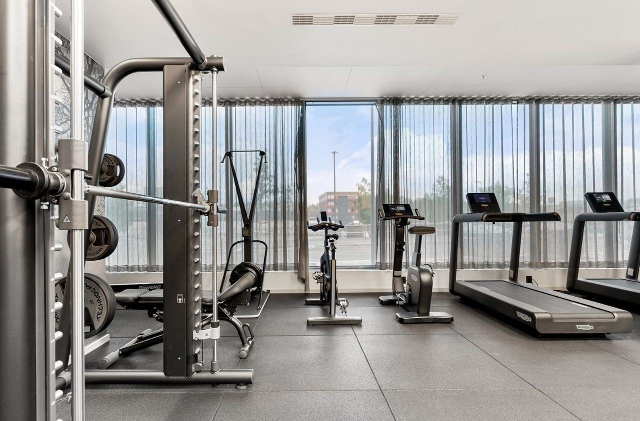 Felles treningsanlegg i sameiet. Galleribilde