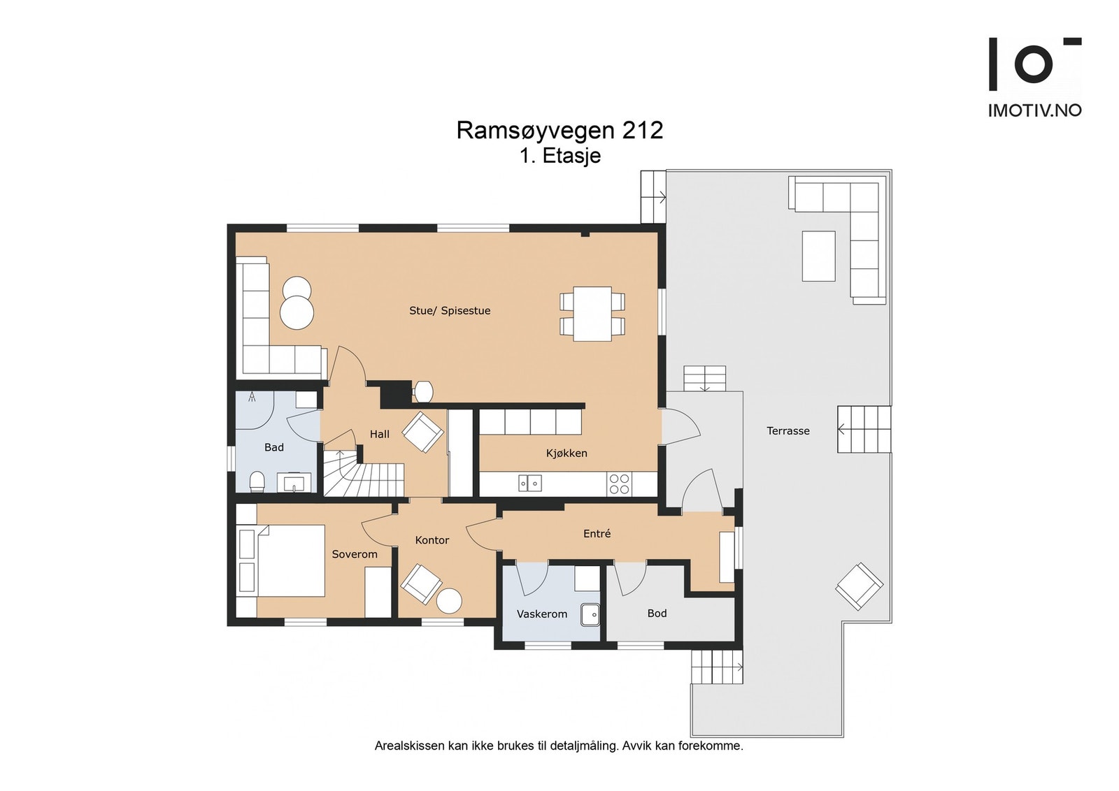 - Plantegning 1. etasje - Galleribilde
