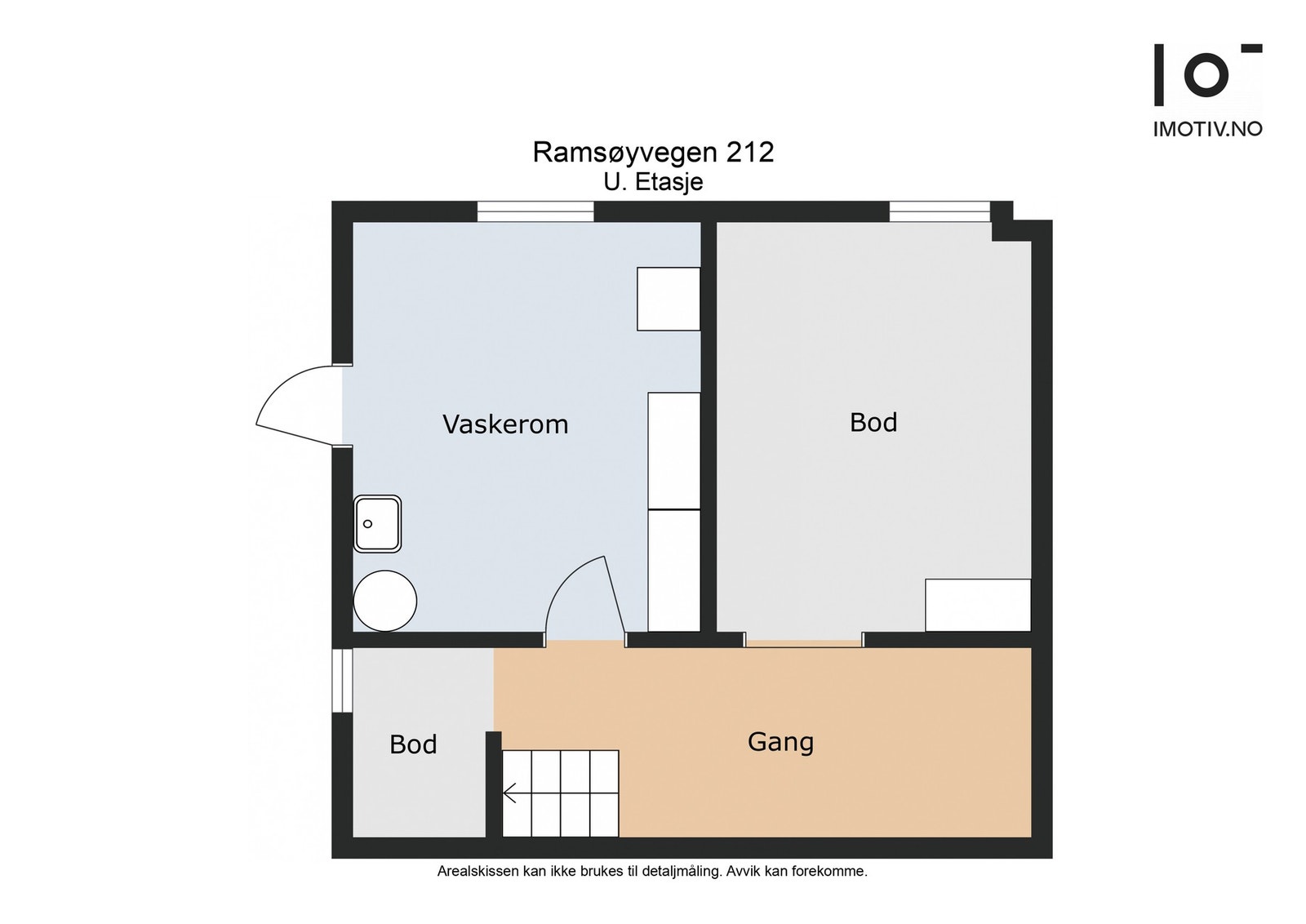 - Plantegning under etasje - Galleribilde