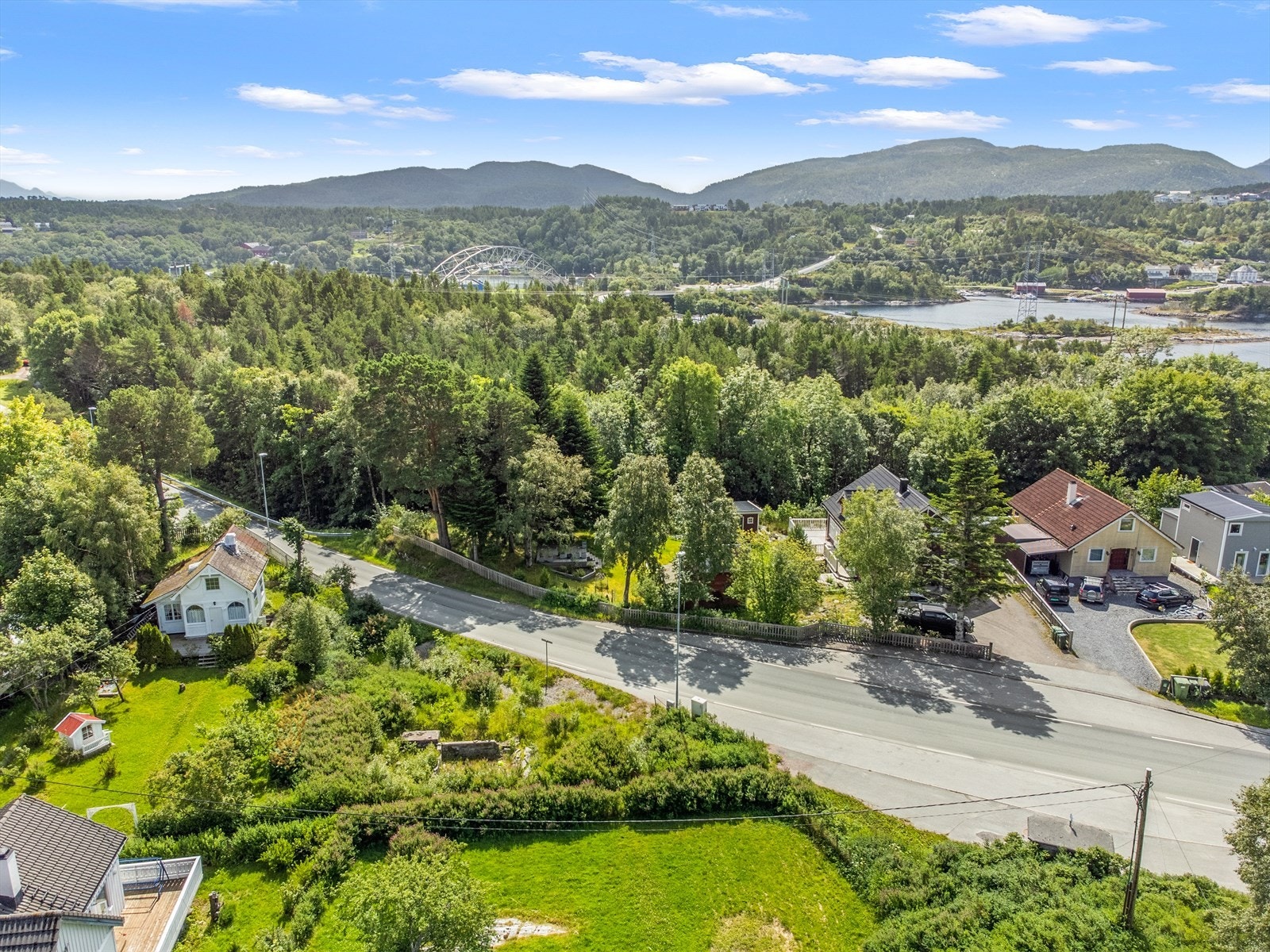 Dronefoto Galleribilde