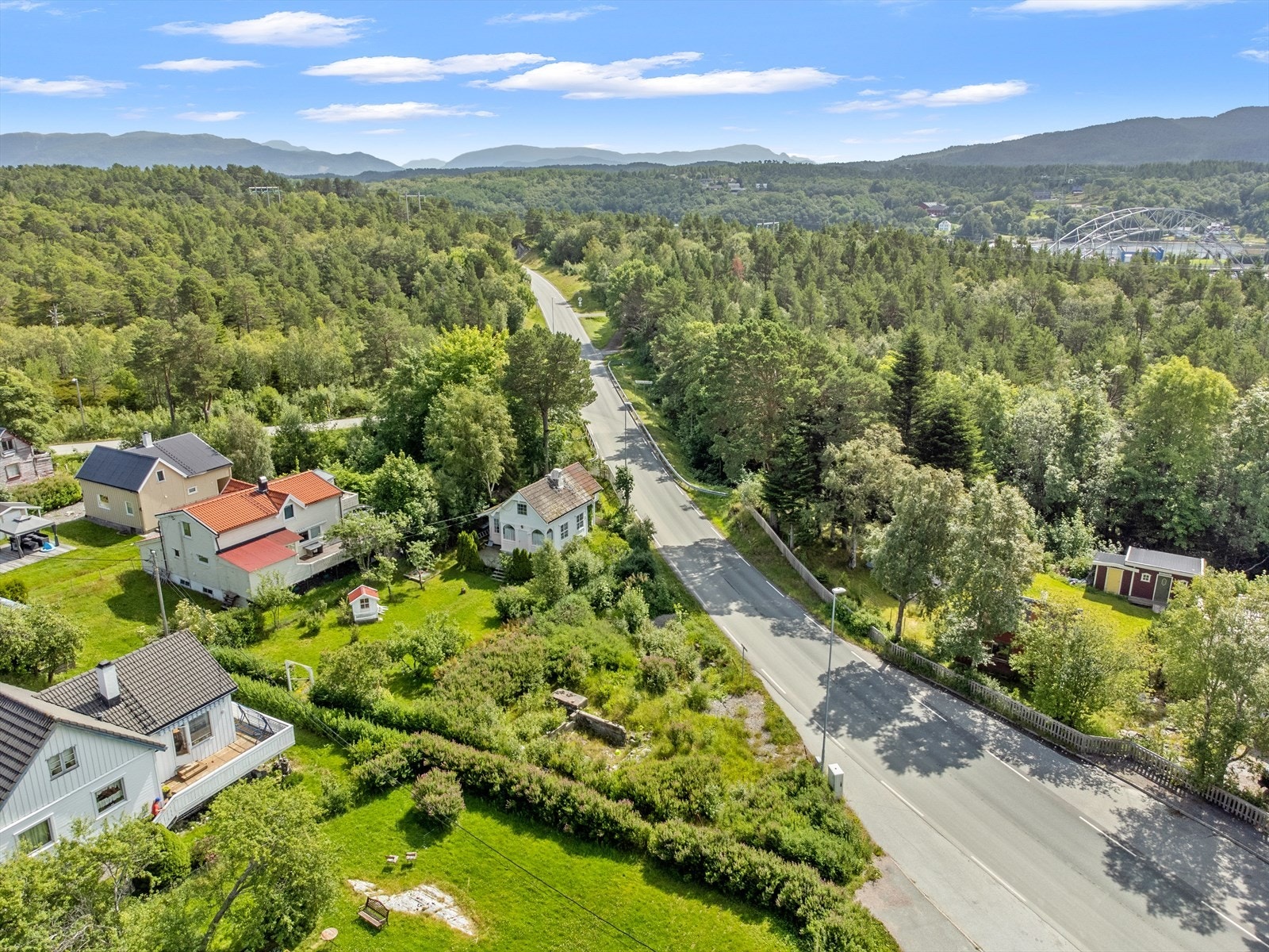 Dronefoto Galleribilde