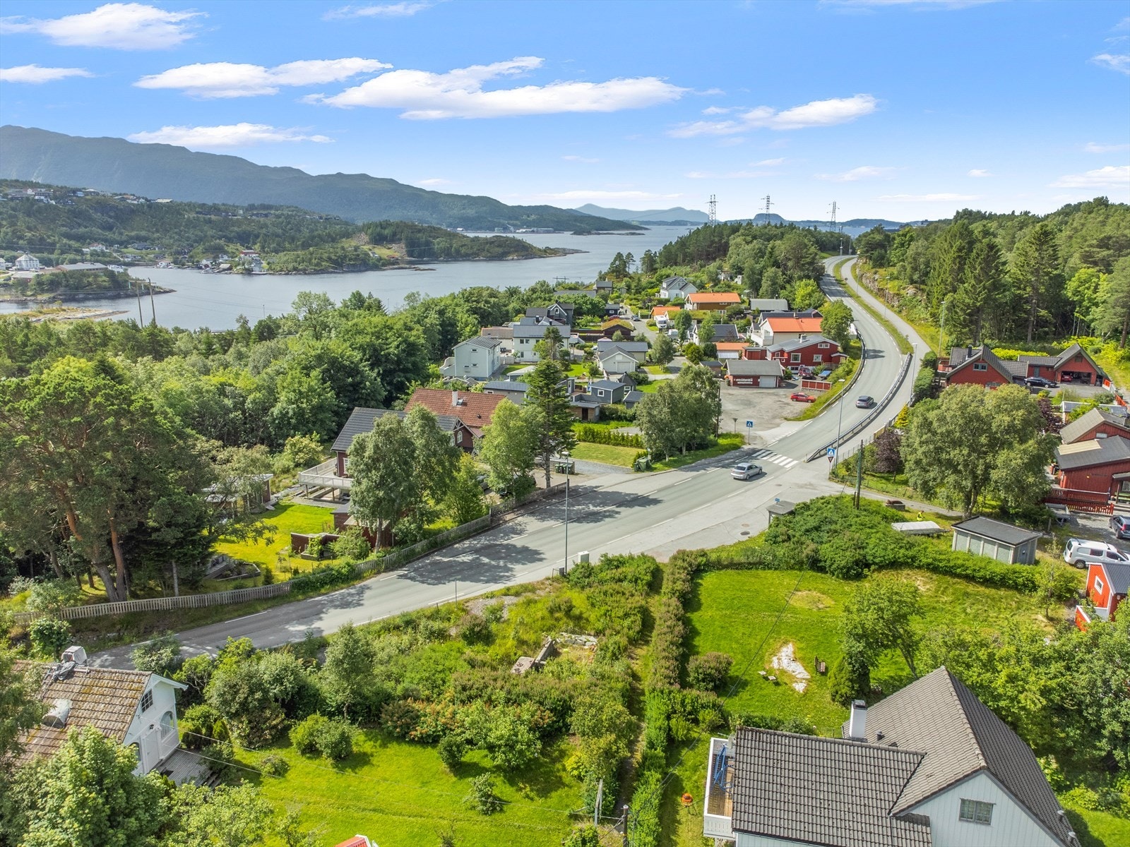 Dronefoto Galleribilde