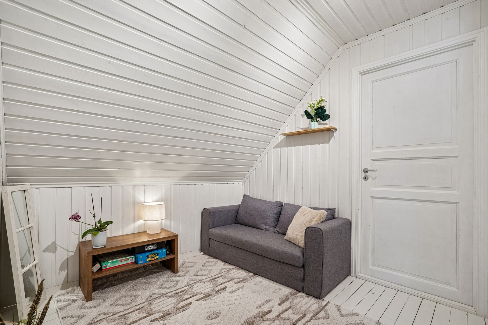 Gang på loftet. Galleribilde