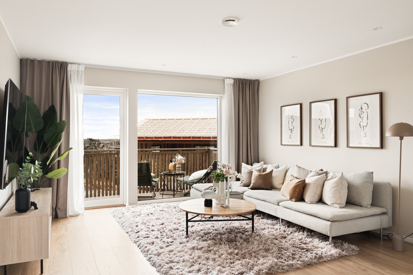 En moderne og lekker familiebolig, ferdigstilt i 2025. Galleribilde