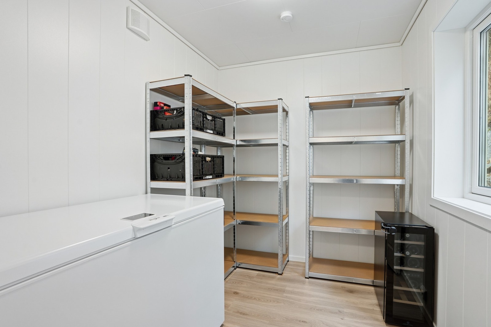 - Soverom nummer 4 blir brukt til bod, men er godkjent som soverom - Galleribilde