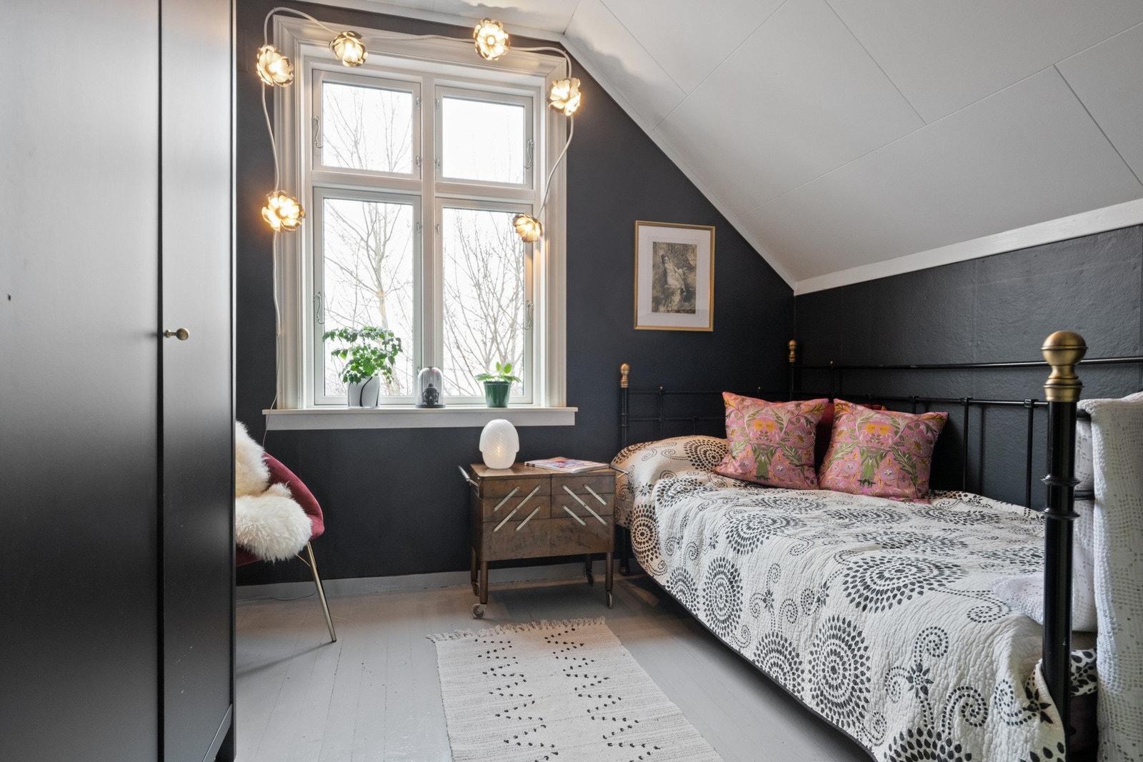 Hyggelig soverom Galleribilde